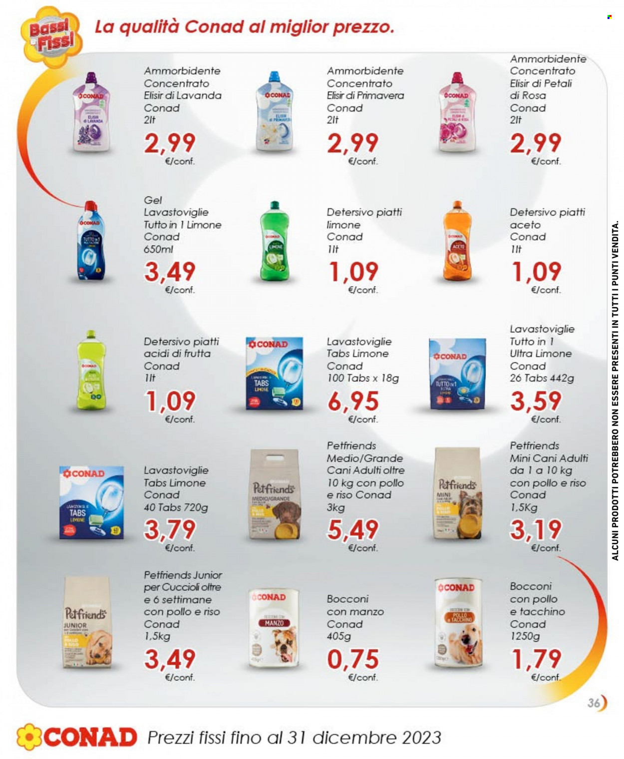 Leták Conad - 1.9.2023 - 31.12.2023. Strana 36