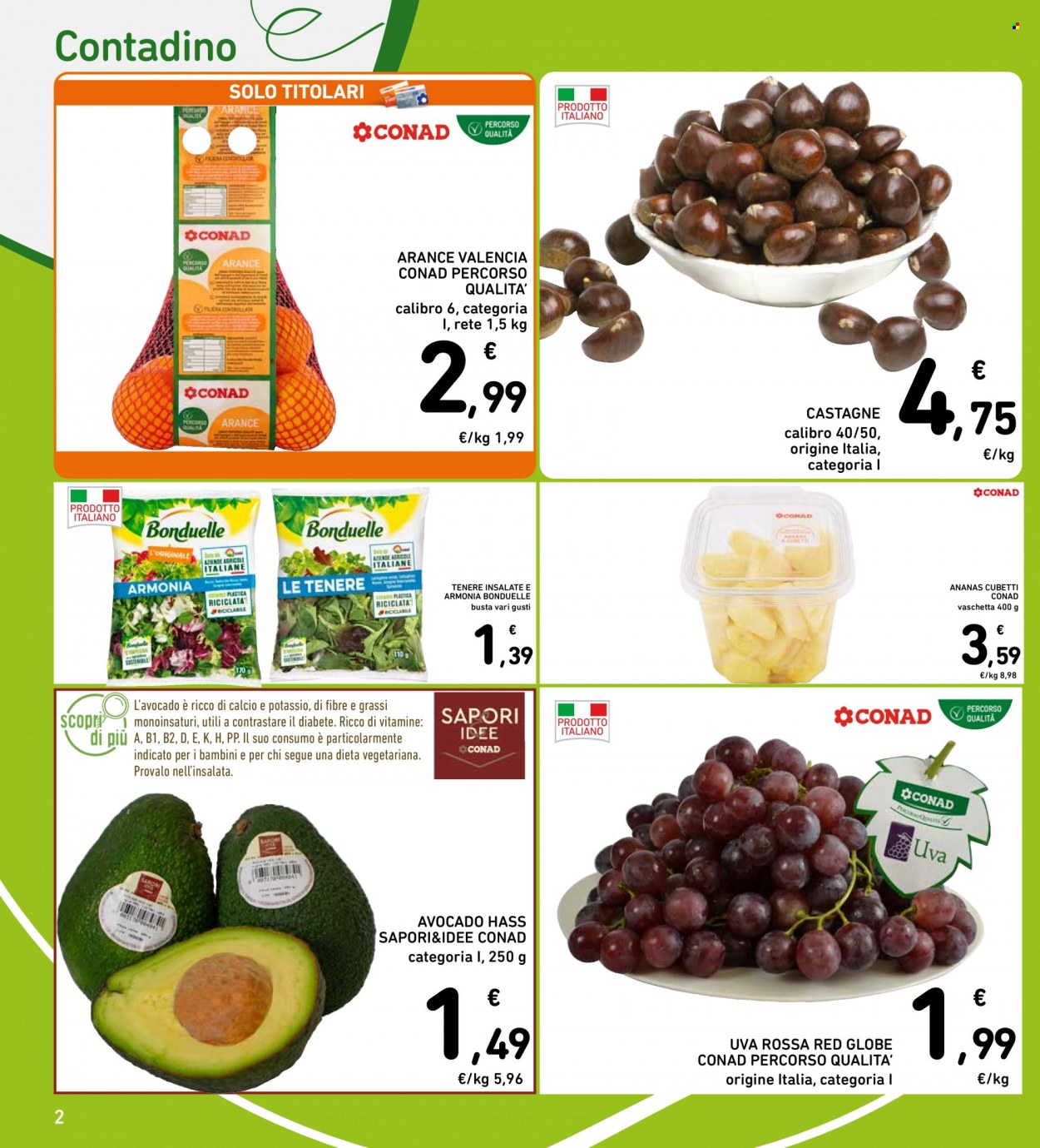 Volantino Spazio Conad - 9/10/2023 - 15/10/2023. Pagina 2