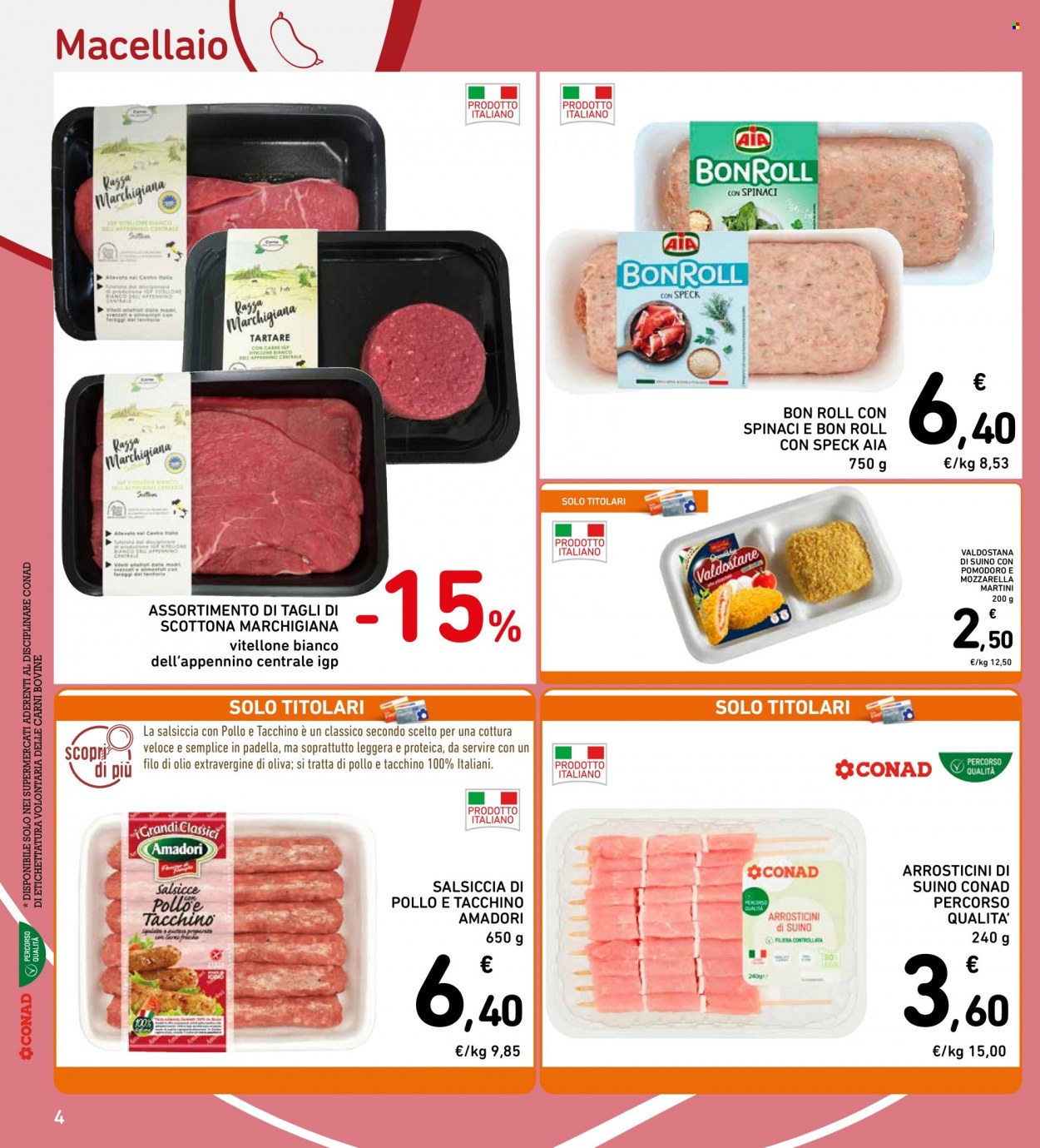 Volantino Spazio Conad - 9/10/2023 - 15/10/2023. Pagina 4