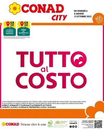Volantino Conad City - 6/10/2023 - 12/10/2023.