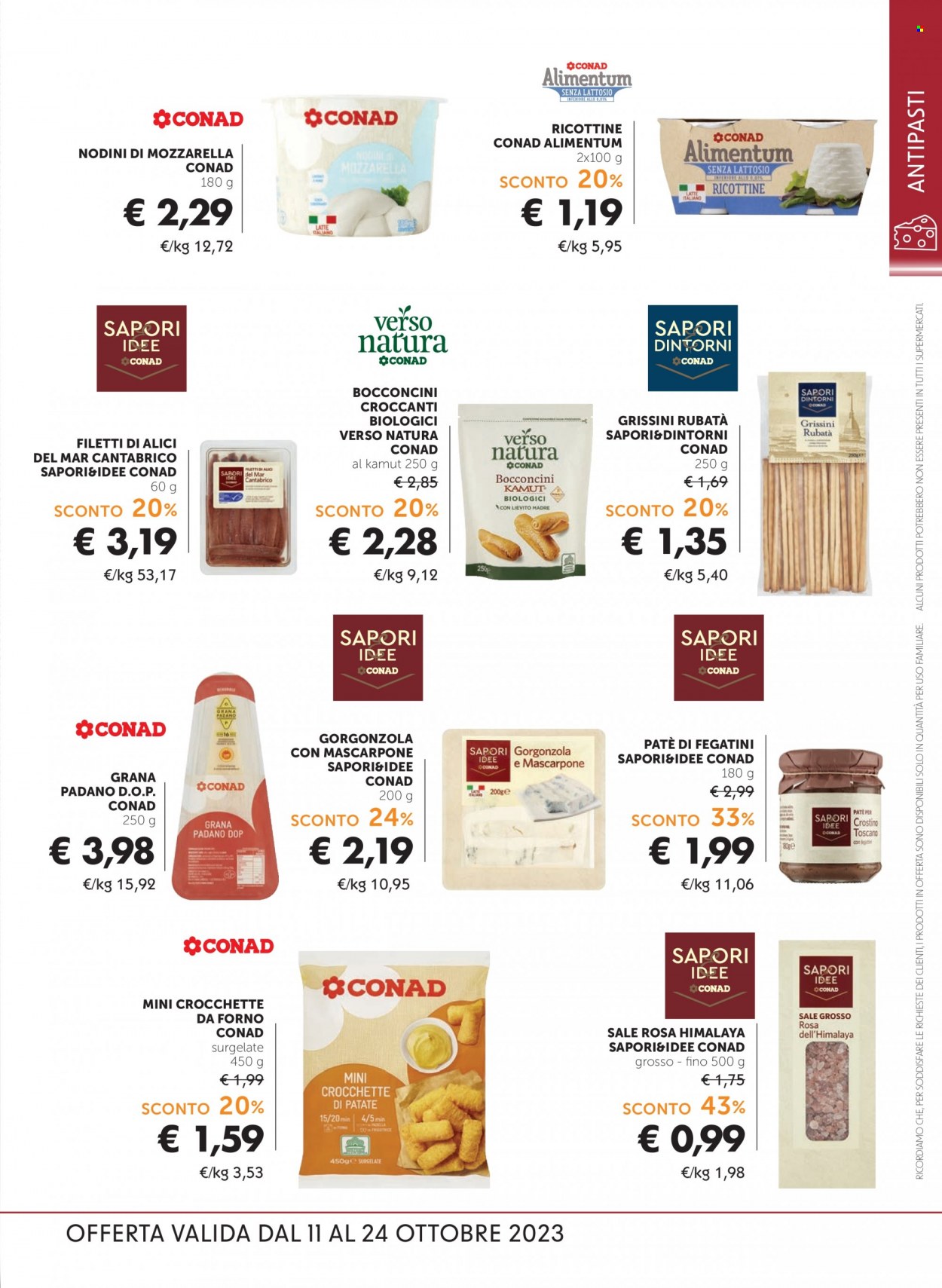 Volantino Conad - 11/10/2023 - 24/10/2023. Pagina 9