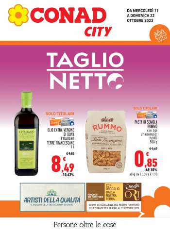 Volantino Conad City - 11/10/2023 - 22/10/2023.