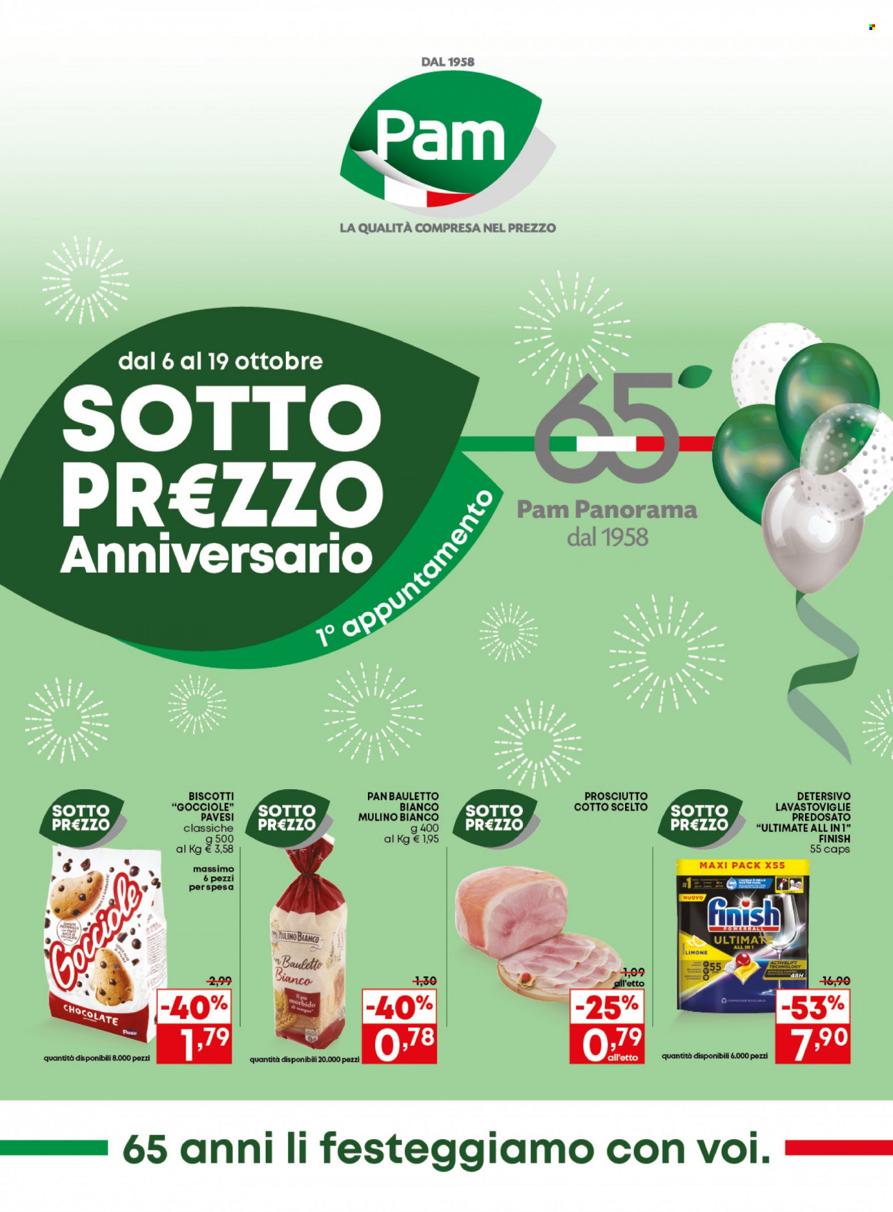 Volantino Pam Panorama - 6/10/2023 - 19/10/2023. Pagina 1