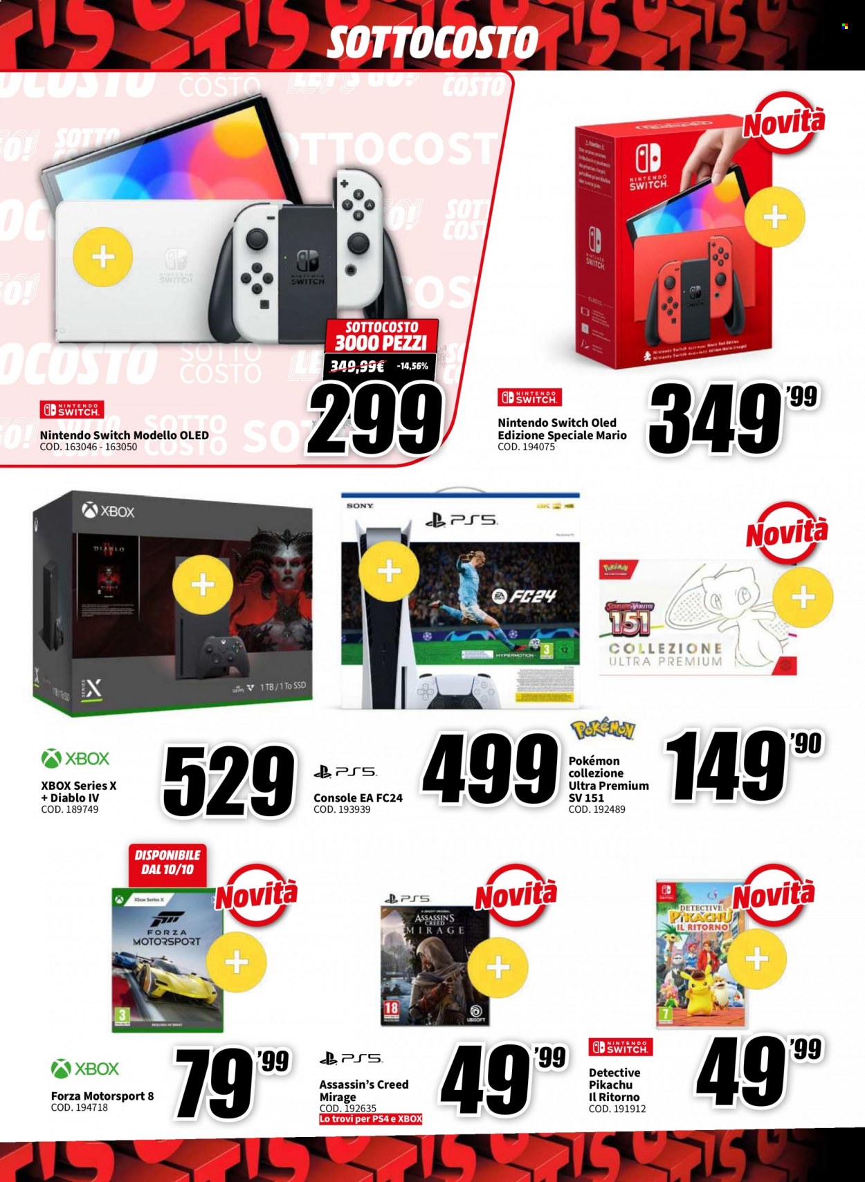 Volantino MediaWorld - 6/10/2023 - 15/10/2023. Pagina 20