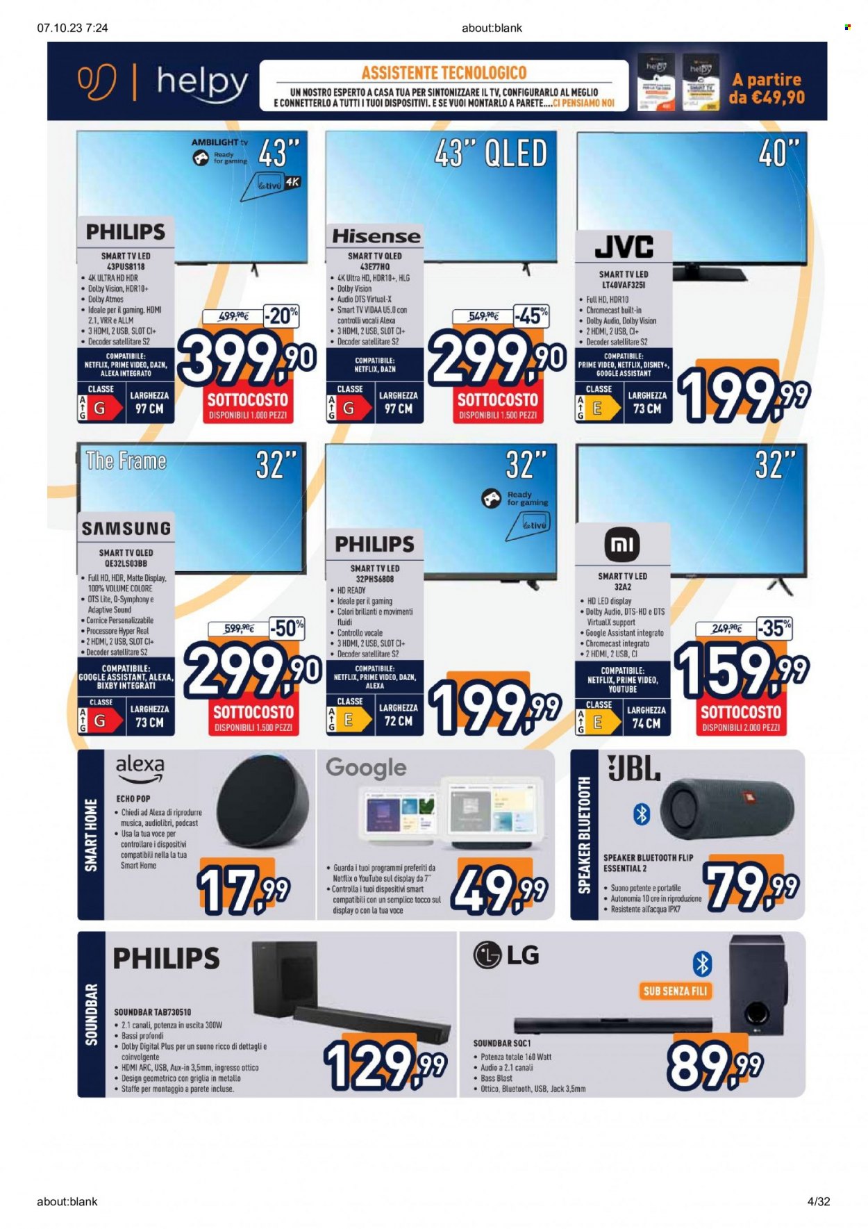 Volantino Unieuro - 6/10/2023 - 15/10/2023. Pagina 4