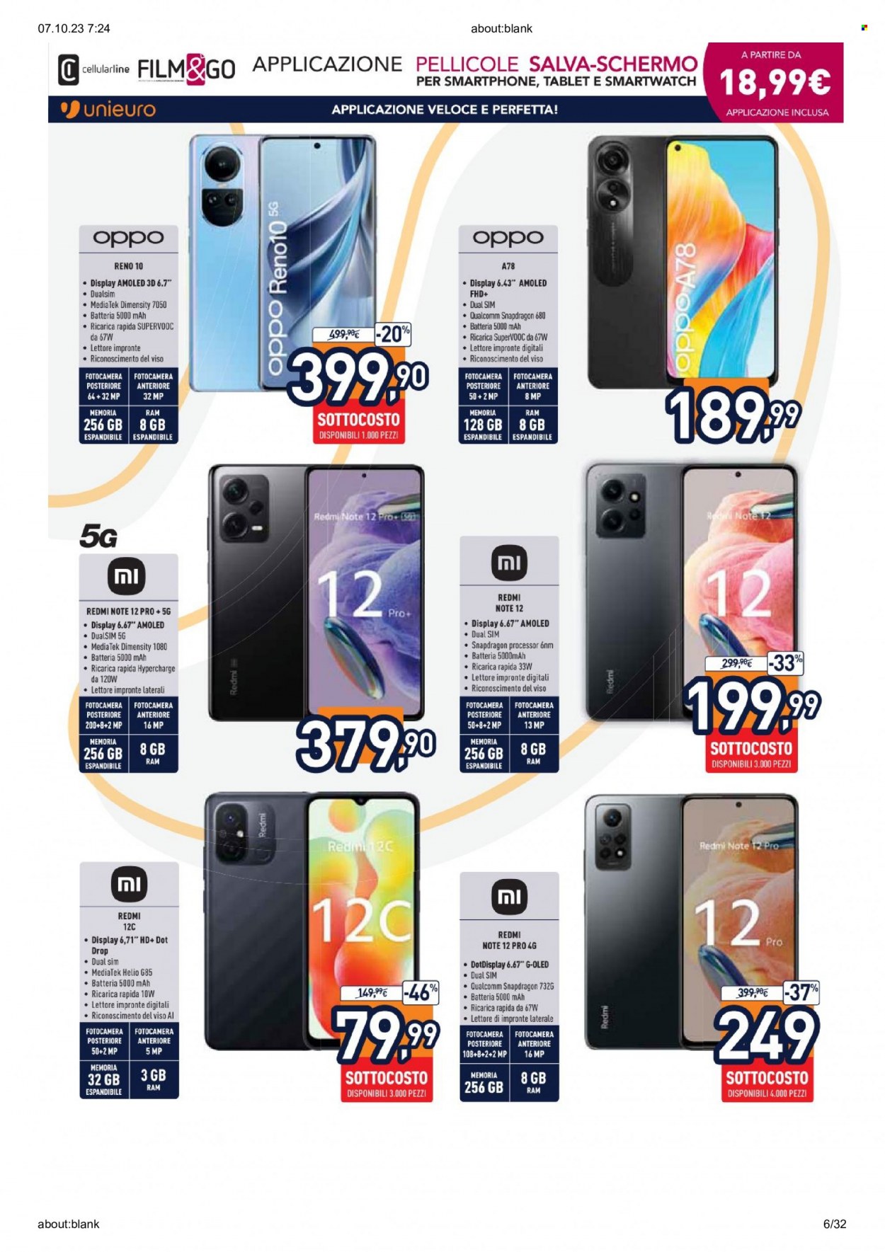 Volantino Unieuro - 6/10/2023 - 15/10/2023. Pagina 6