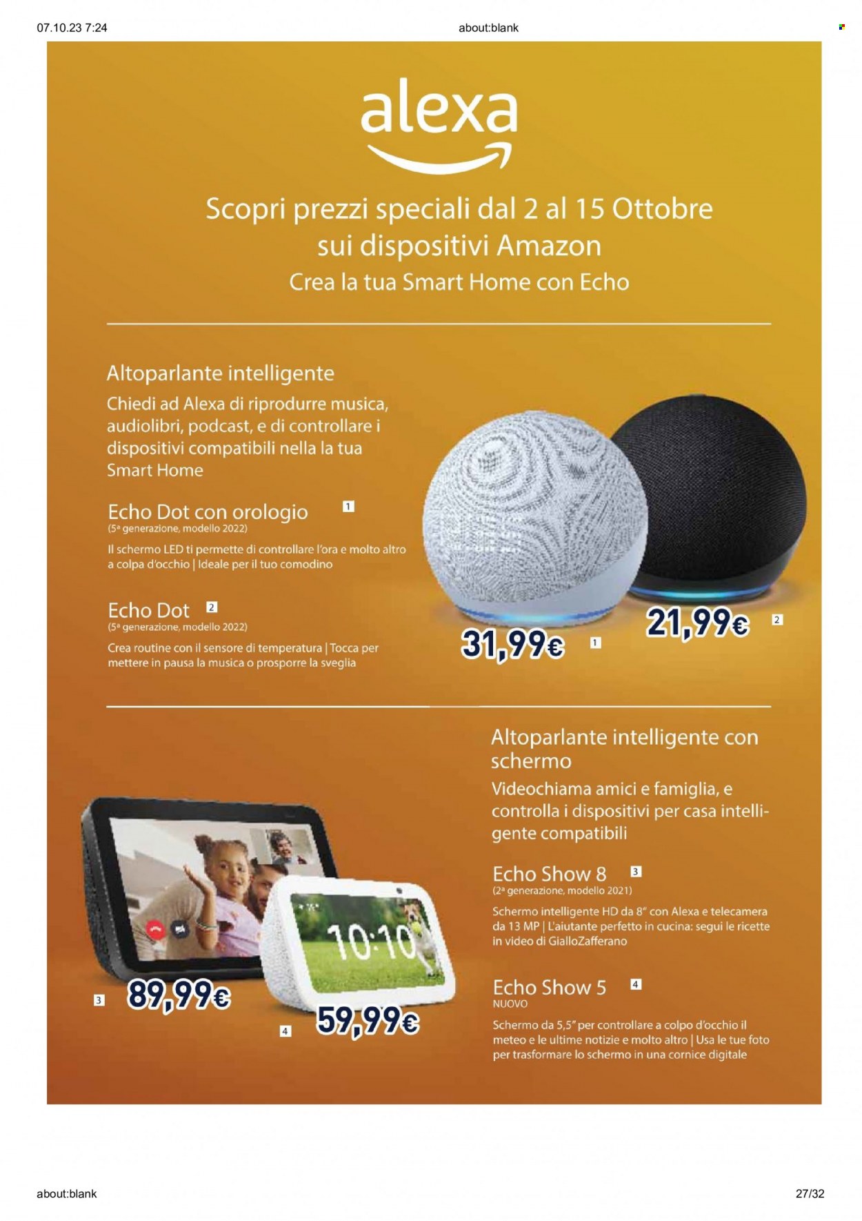 Volantino Unieuro - 6/10/2023 - 15/10/2023. Pagina 27