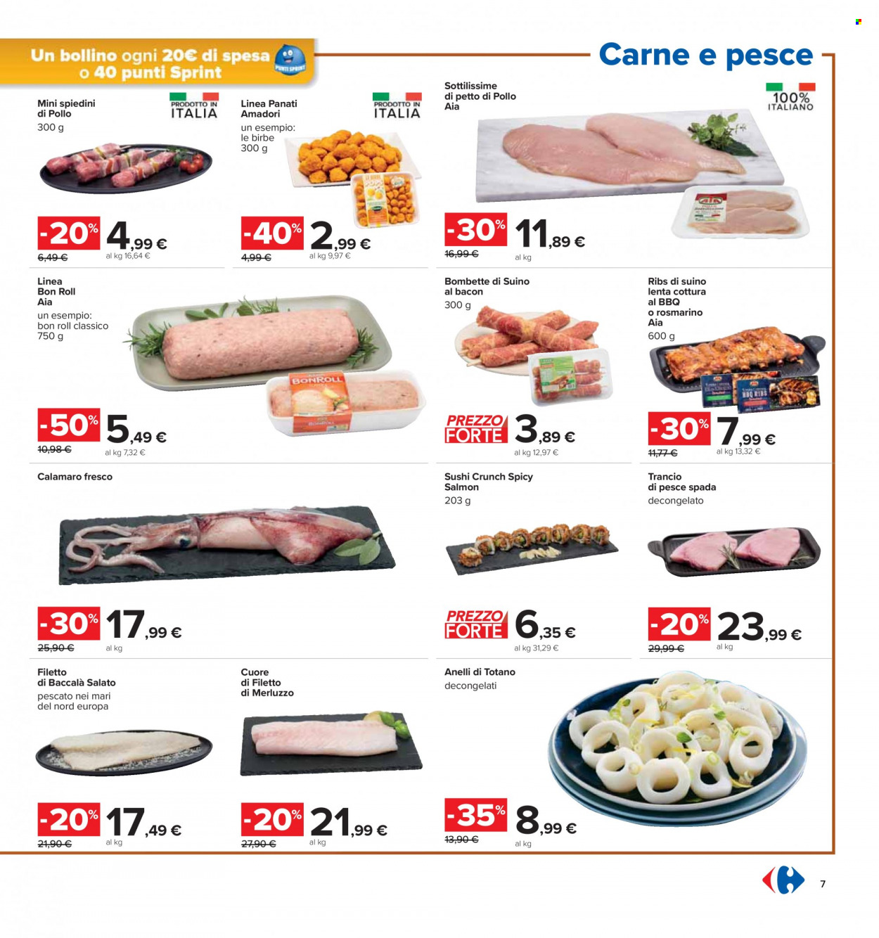 Volantino Carrefour - 9/10/2023 - 22/10/2023. Pagina 7