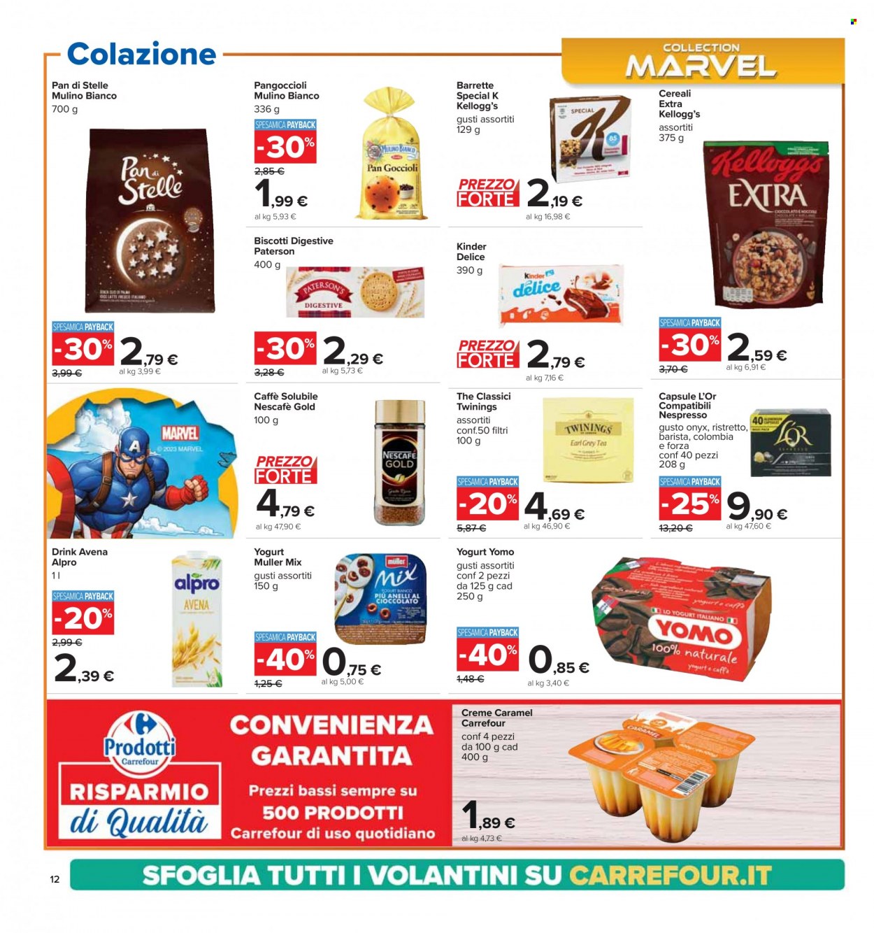 Volantino Carrefour - 9/10/2023 - 22/10/2023. Pagina 12