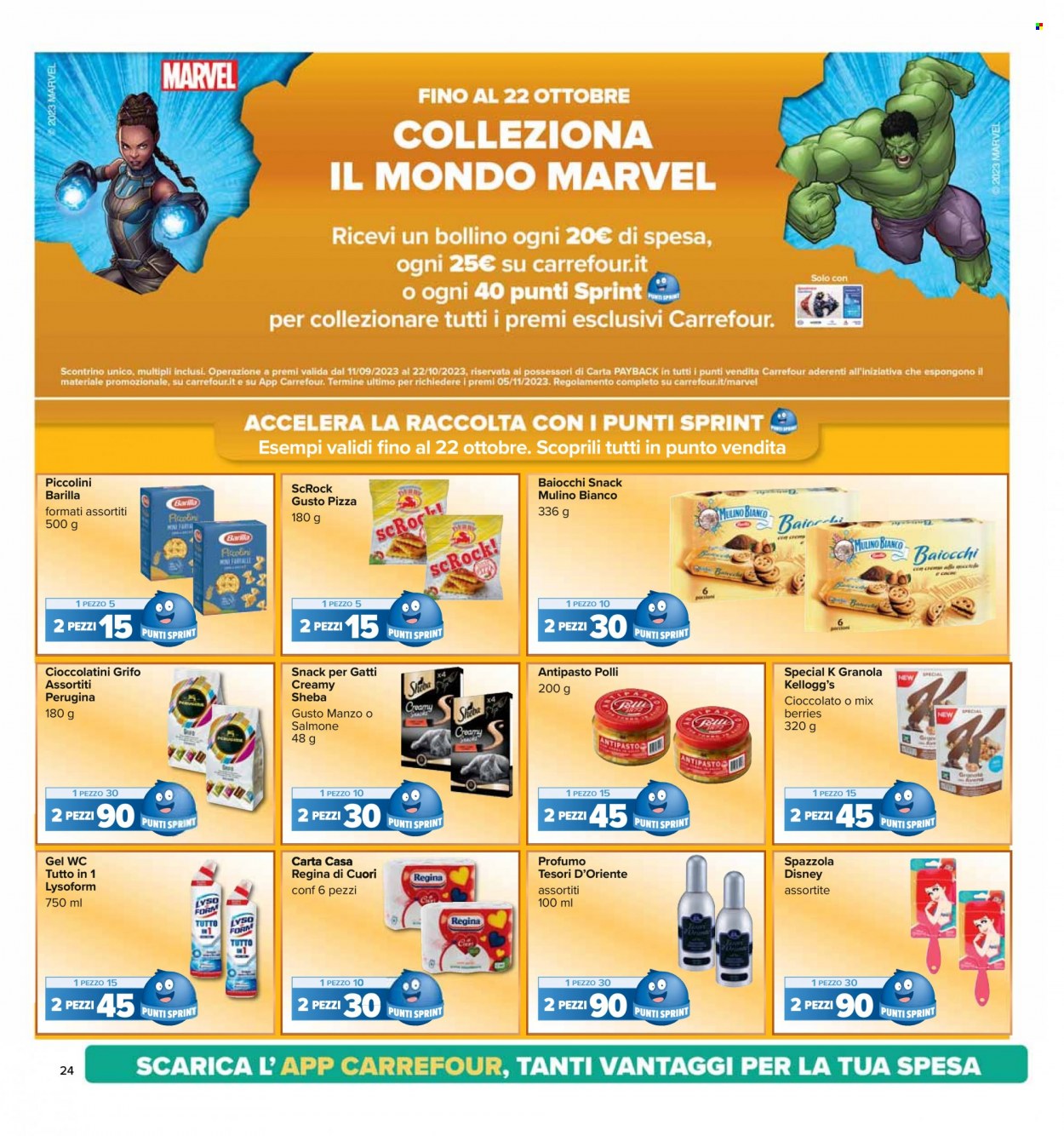 Volantino Carrefour - 9/10/2023 - 22/10/2023. Pagina 24