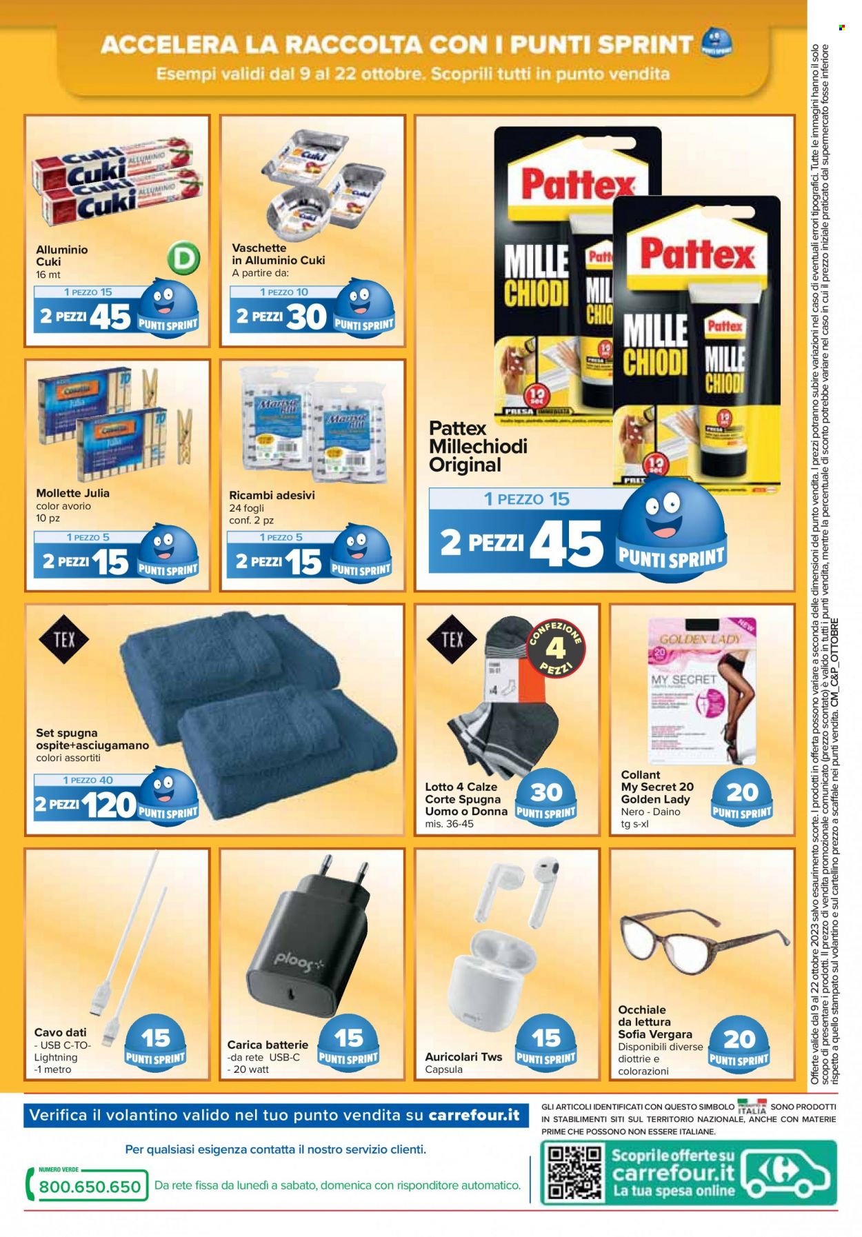 Volantino Carrefour - 9/10/2023 - 22/10/2023. Pagina 16