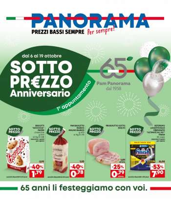 Volantino Panorama - 6/9/2023 - 19/10/2023.
