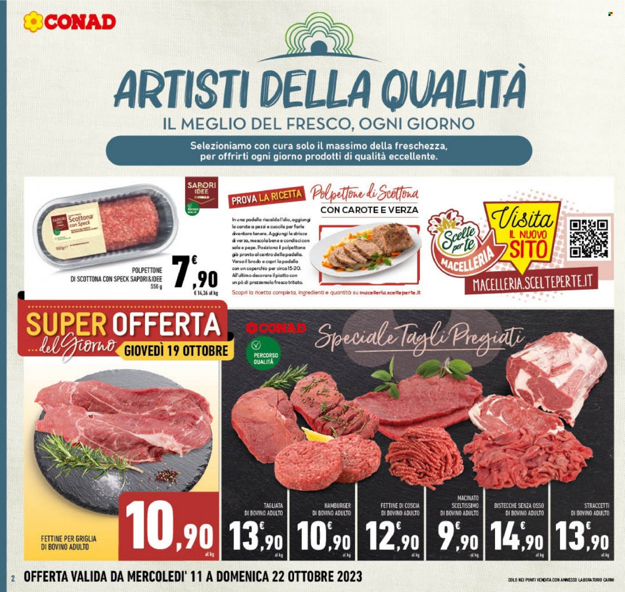 Volantino Conad - 11/10/2023 - 22/10/2023. Pagina 2