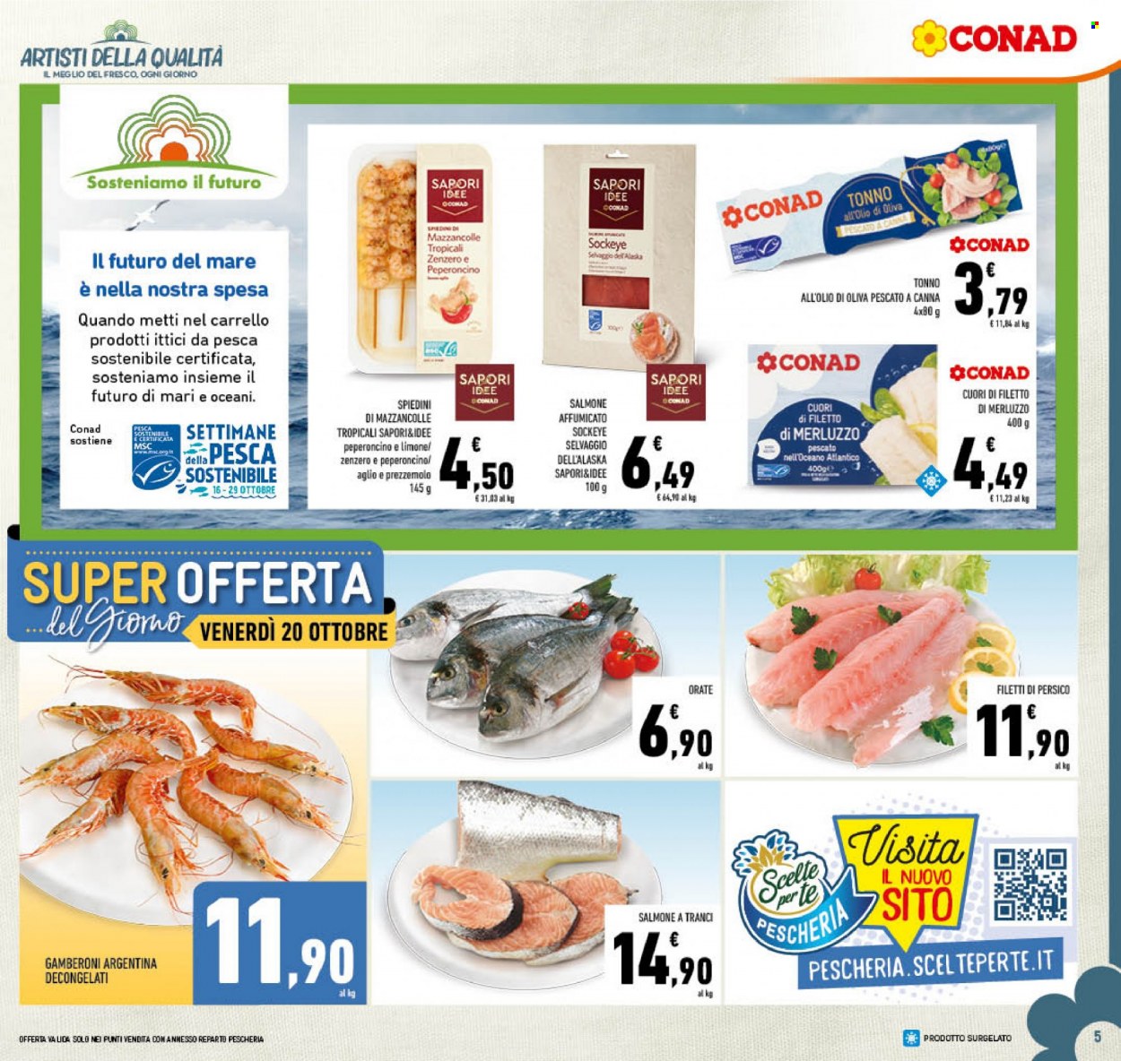 Volantino Conad - 11/10/2023 - 22/10/2023. Pagina 5