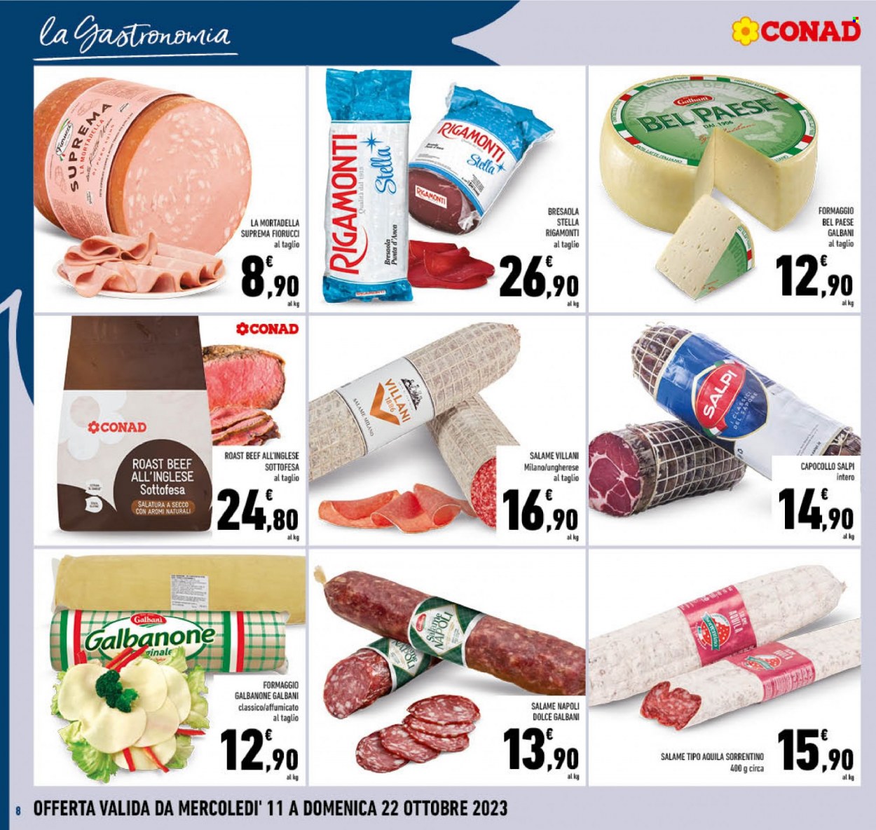 Volantino Conad - 11/10/2023 - 22/10/2023. Pagina 8