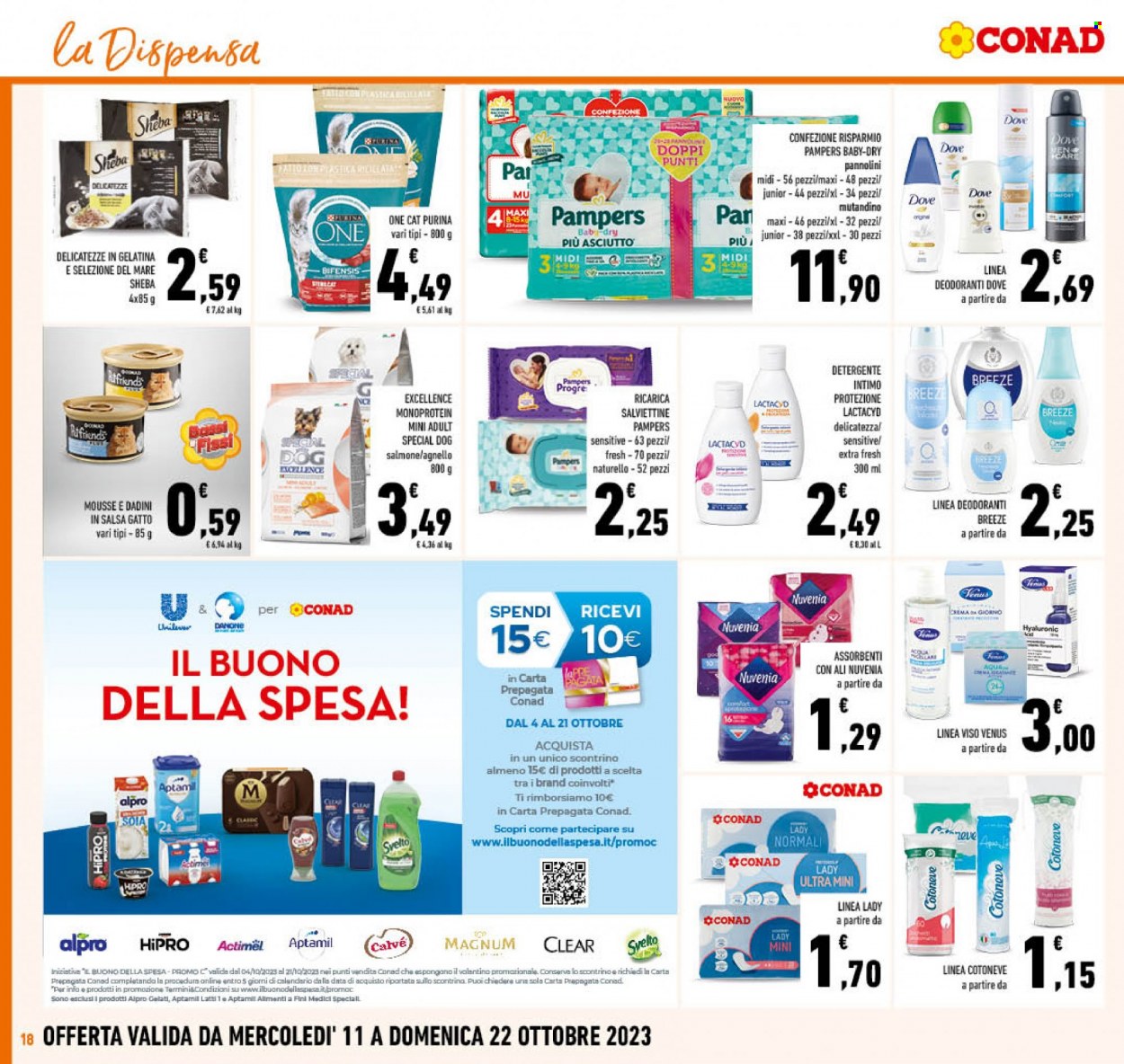 Volantino Conad - 11/10/2023 - 22/10/2023. Pagina 18