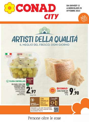 Volantino Conad City - 12/10/2023 - 25/10/2023.