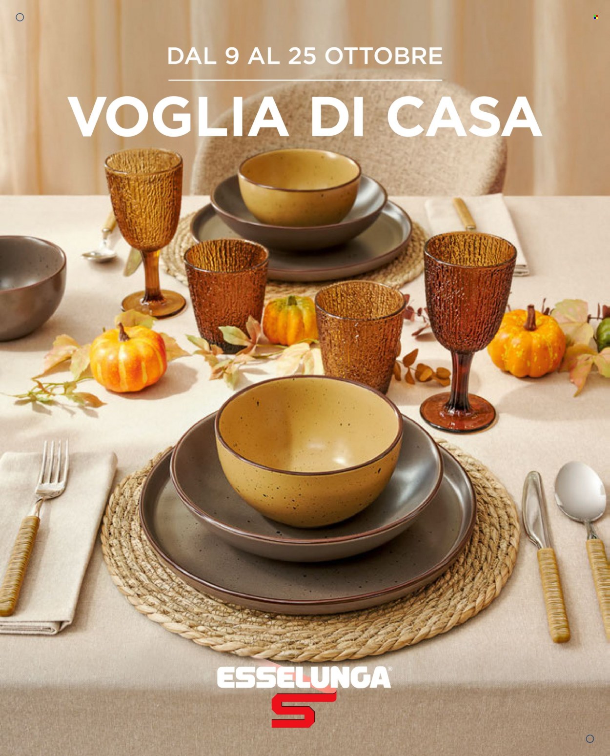Volantino Esselunga - 9/10/2023 - 25/10/2023. Pagina 1
