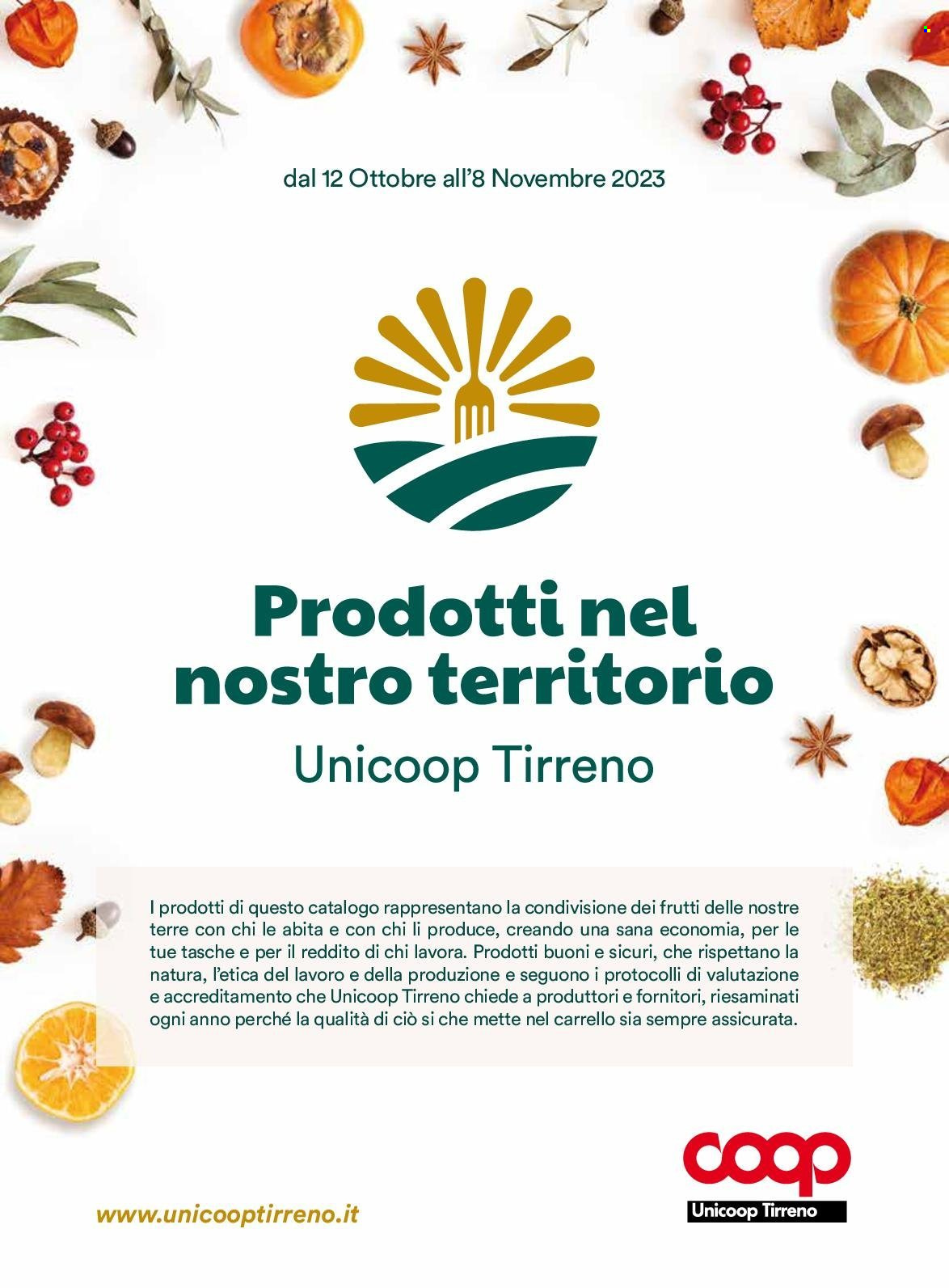 Volantino Coop - 12/10/2023 - 8/11/2023. Pagina 1