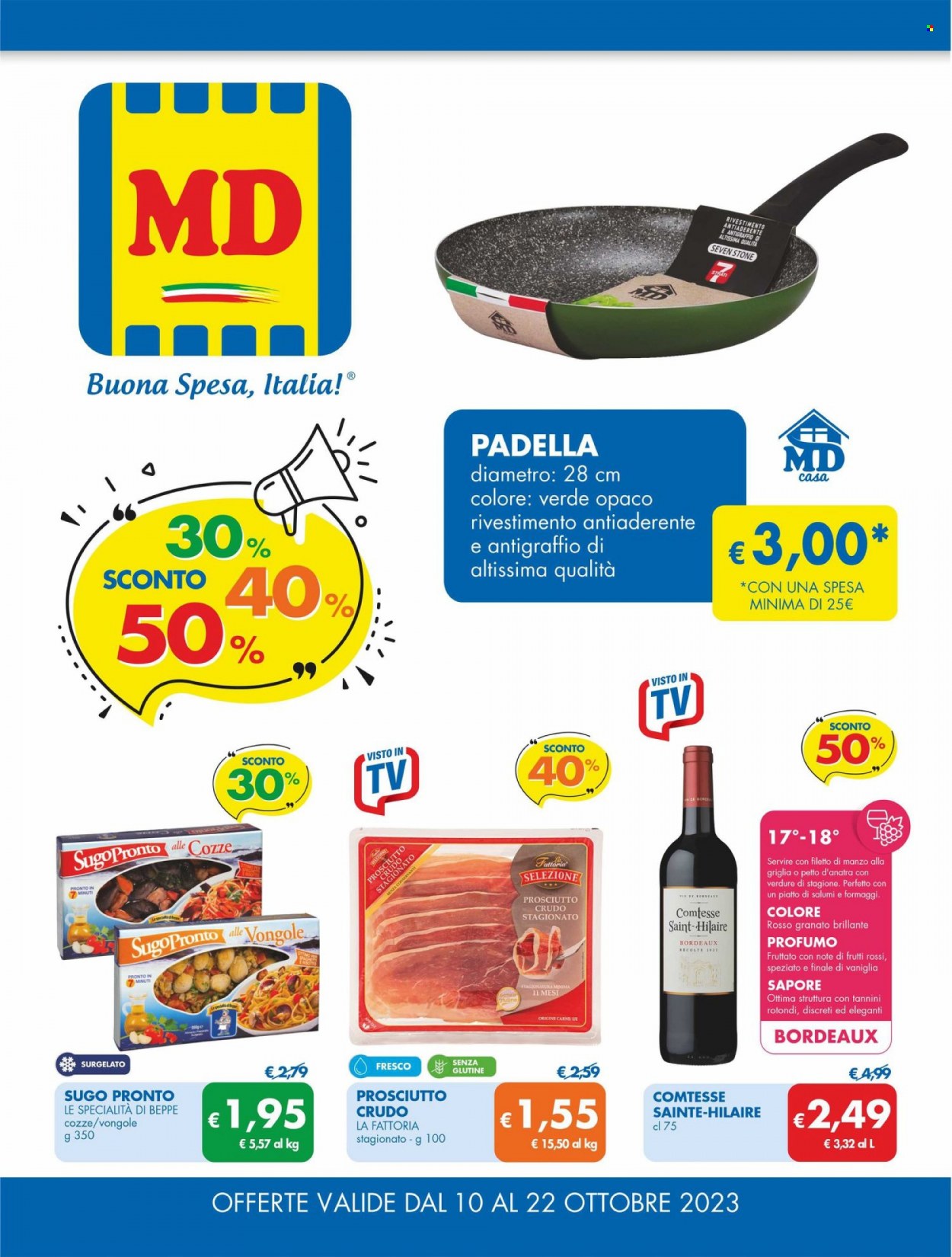 Volantino MD Discount - 10/10/2023 - 22/10/2023. Pagina 1