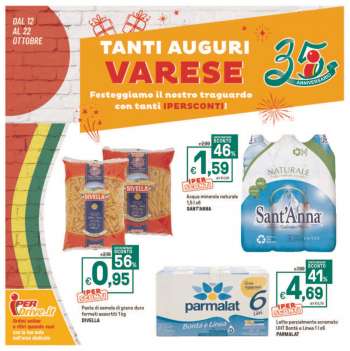 Volantino Iper, La grande i - 12/10/2023 - 22/10/2023.