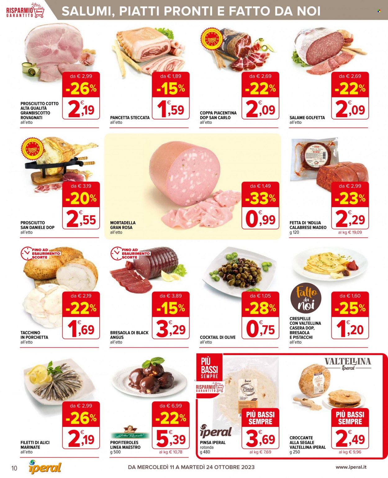 Volantino Iperal - 11/10/2023 - 24/10/2023. Pagina 10
