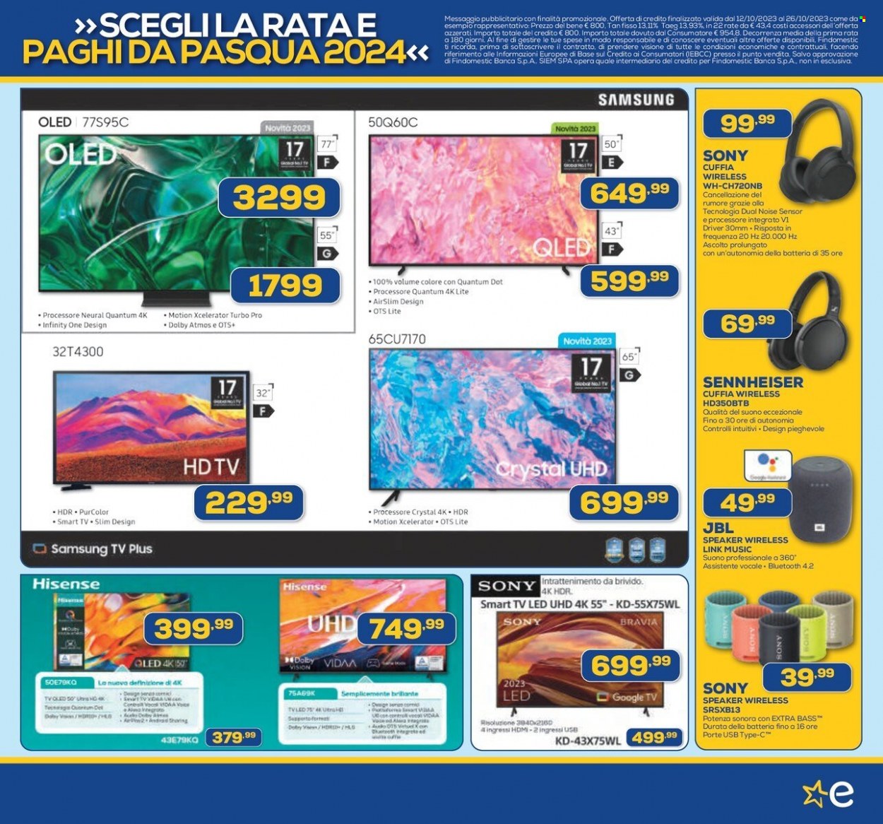Volantino Euronics - 12/10/2023 - 26/10/2023. Pagina 3