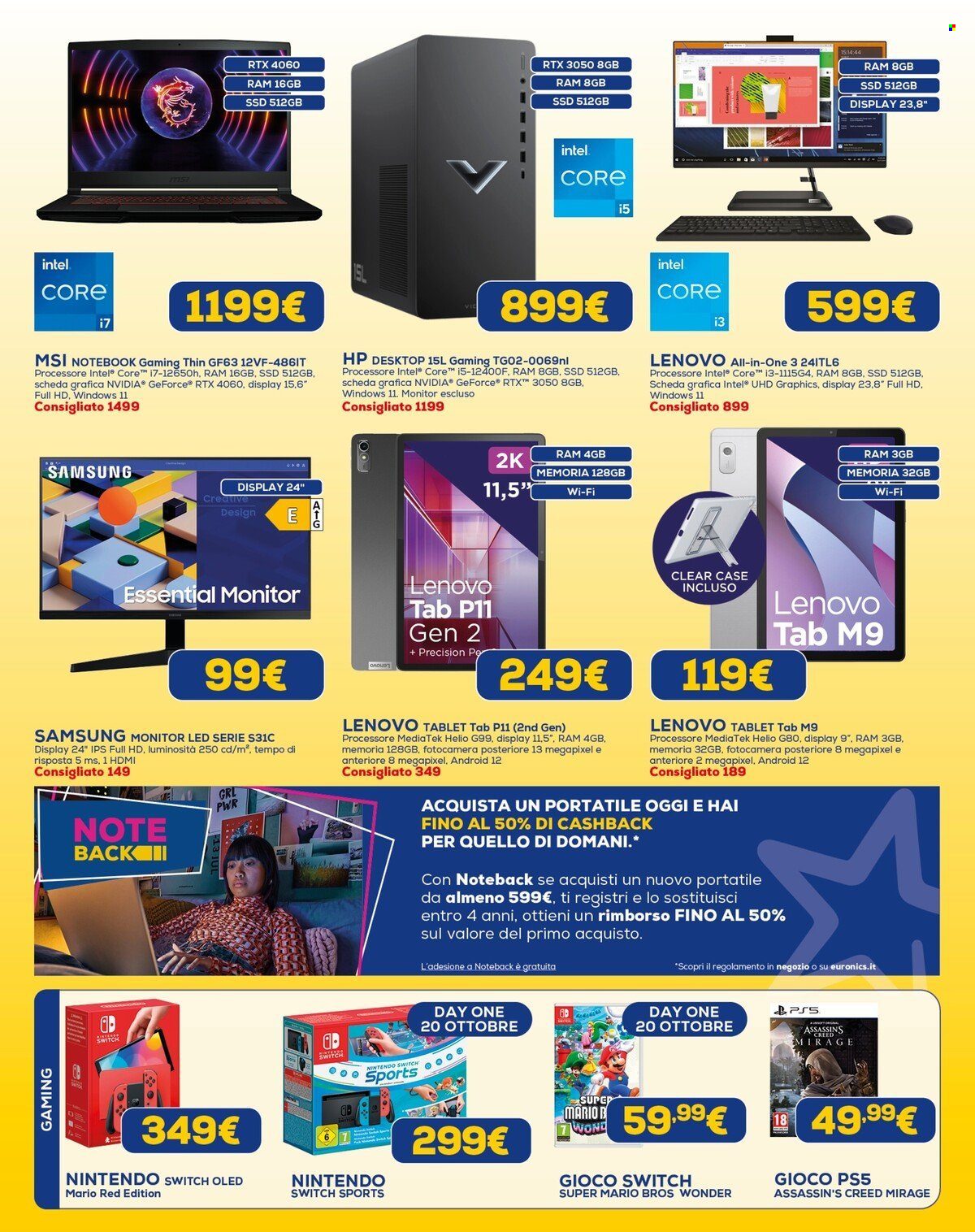 Volantino Euronics - 12/10/2023 - 31/10/2023. Pagina 13