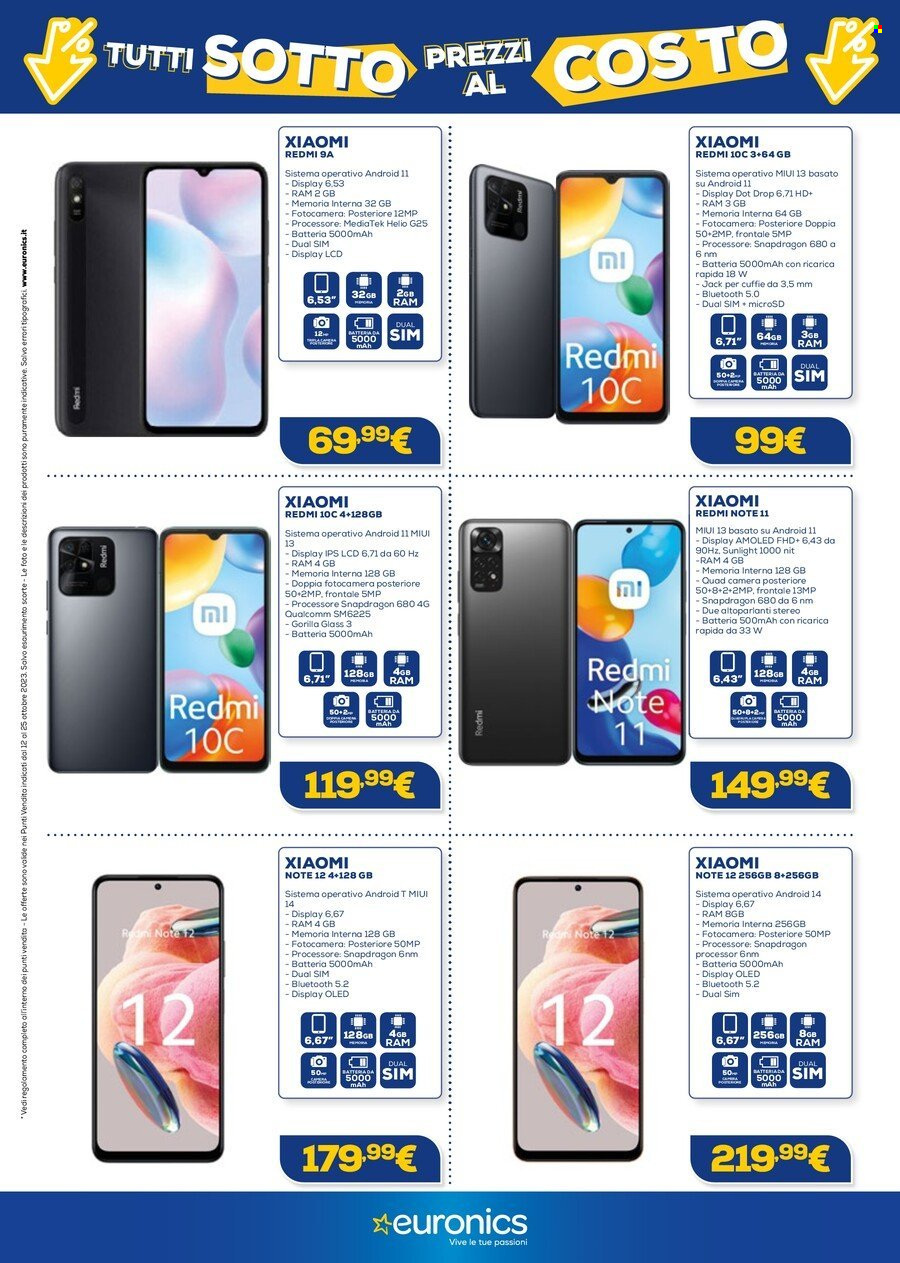 Volantino Euronics - 12/10/2023 - 25/10/2023. Pagina 12