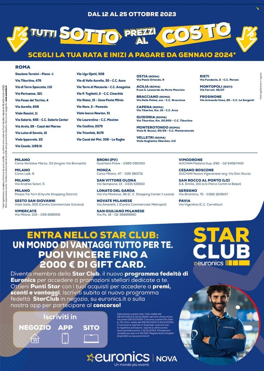 Volantino Euronics - 12/10/2023 - 25/10/2023. Pagina 24