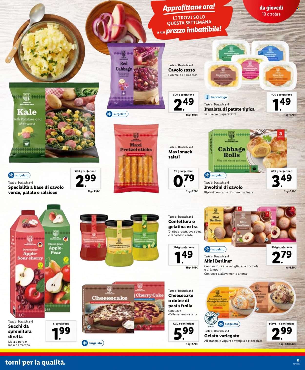 Volantino Lidl - 16/10/2023 - 22/10/2023. Pagina 13