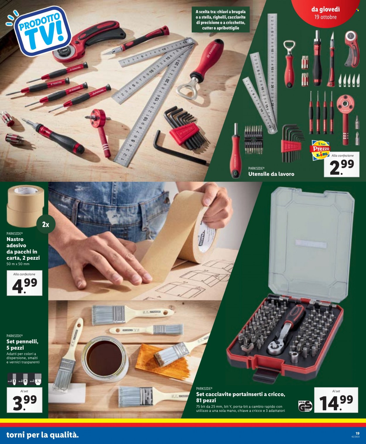 Volantino Lidl - 16/10/2023 - 22/10/2023. Pagina 19