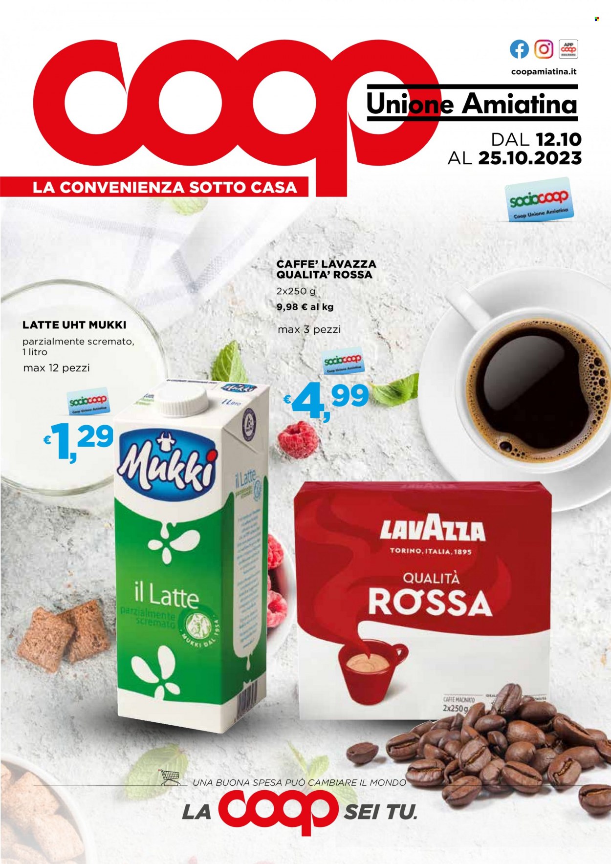Volantino Coop - 12/10/2023 - 25/10/2023. Pagina 1