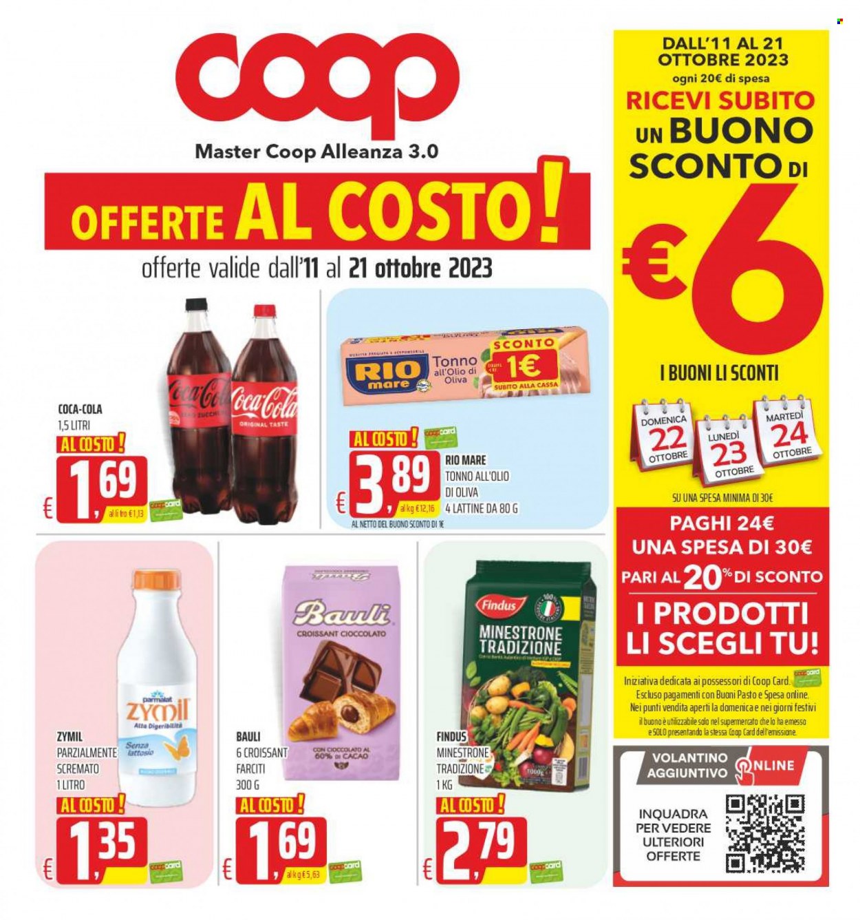 Volantino Coop - 11/10/2023 - 21/10/2023. Pagina 1