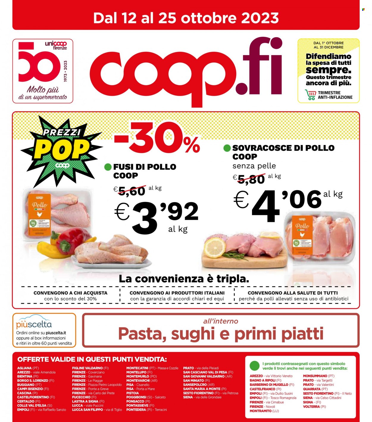 Leták Coop - 12.10.2023 - 25.10.2023. Strana 1
