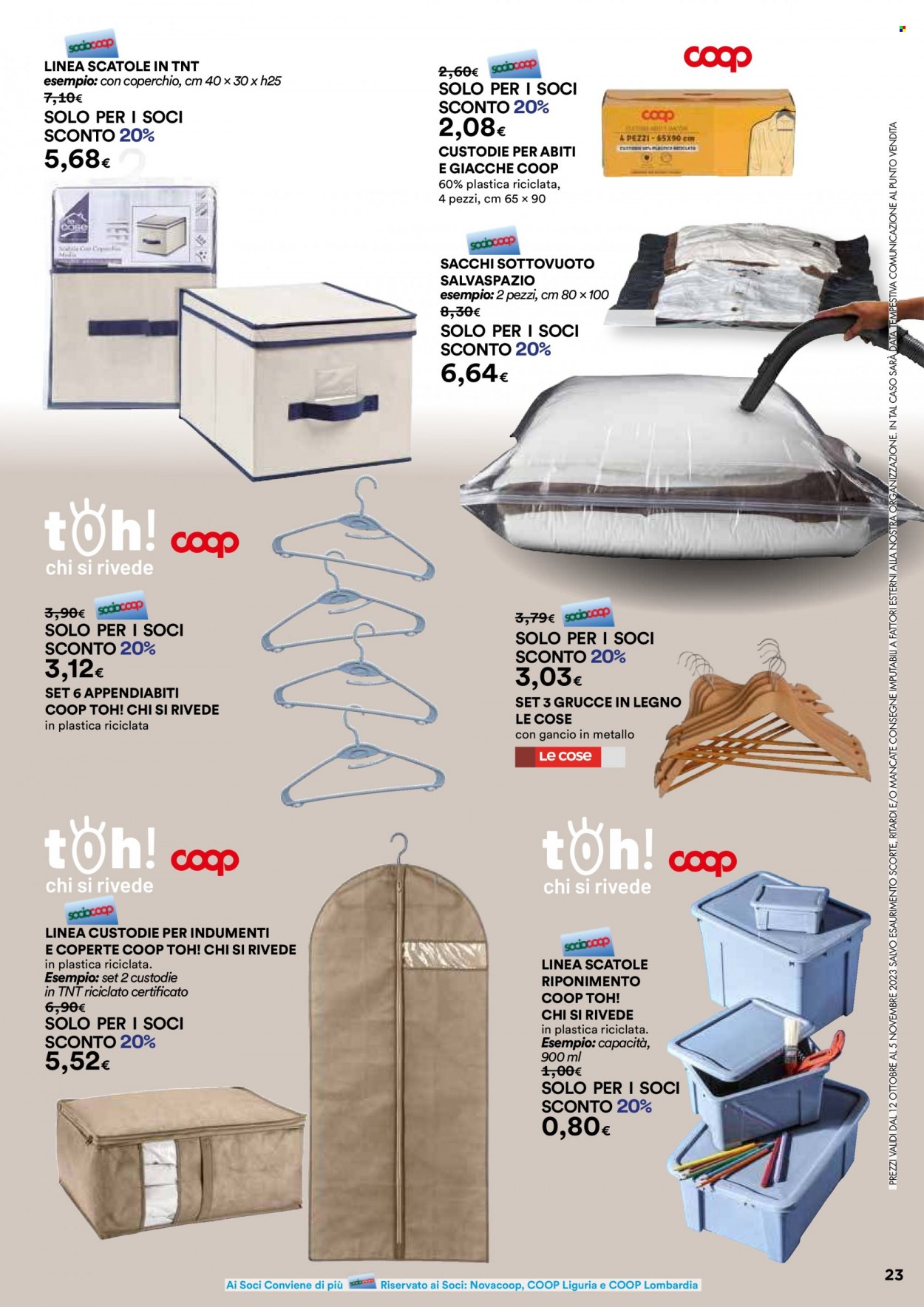 Volantino Coop - 12/10/2023 - 5/11/2023. Pagina 23