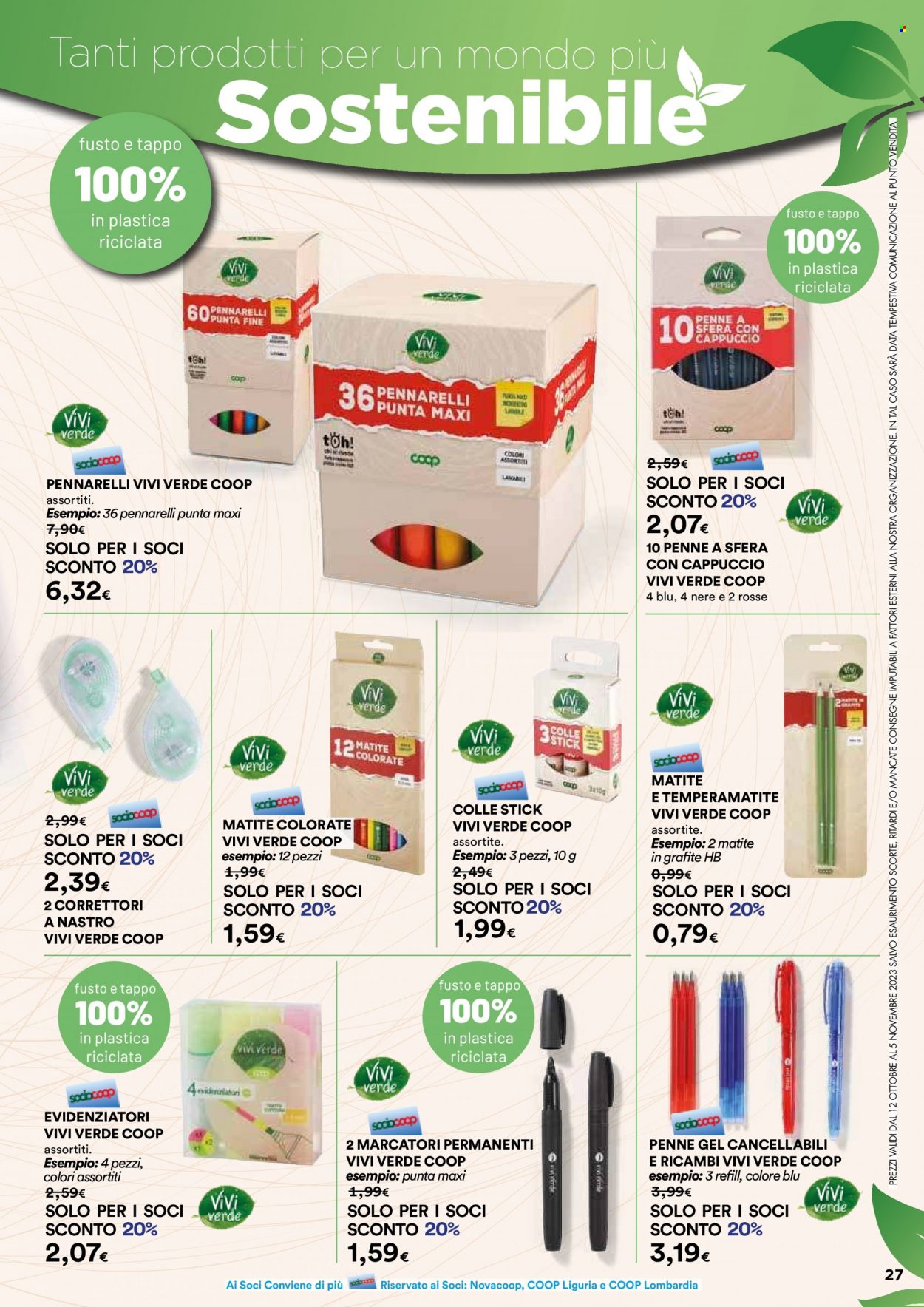 Volantino Coop - 12/10/2023 - 5/11/2023. Pagina 27