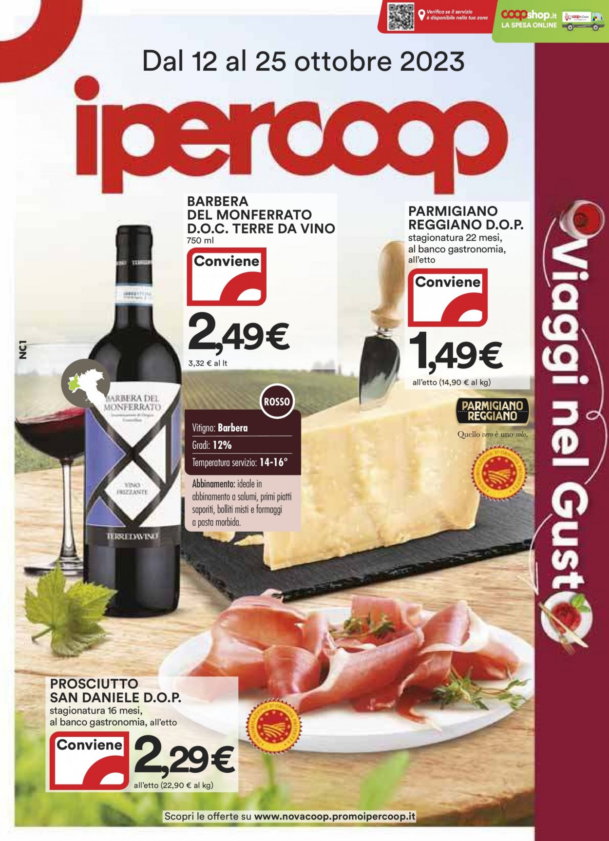 Volantino Coop - 12/10/2023 - 25/10/2023. Pagina 1