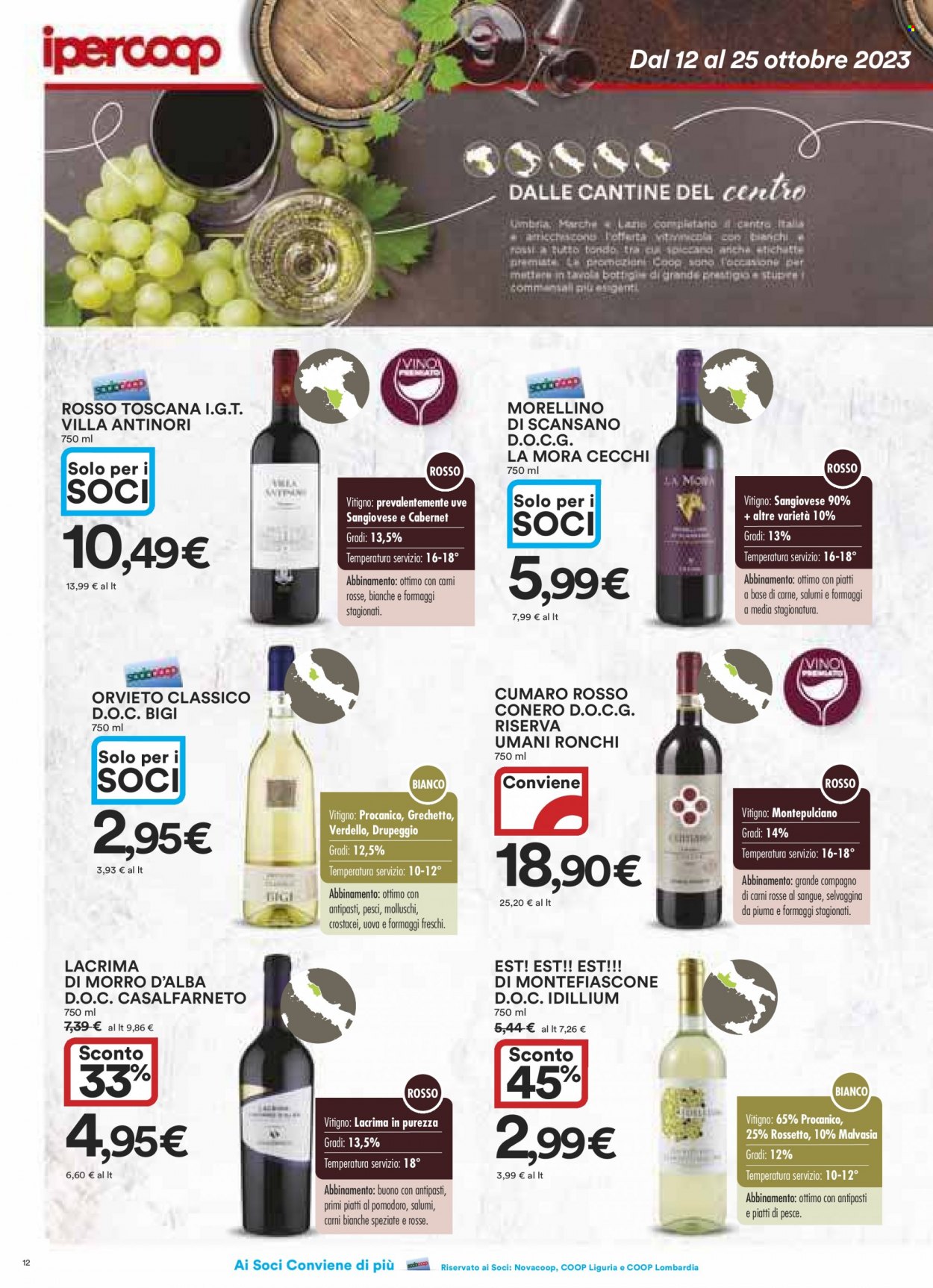Volantino Coop - 12/10/2023 - 25/10/2023. Pagina 12