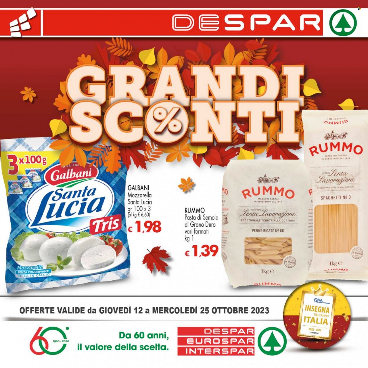 Volantino Despar - 12/10/2023 - 25/10/2023. Pagina 1