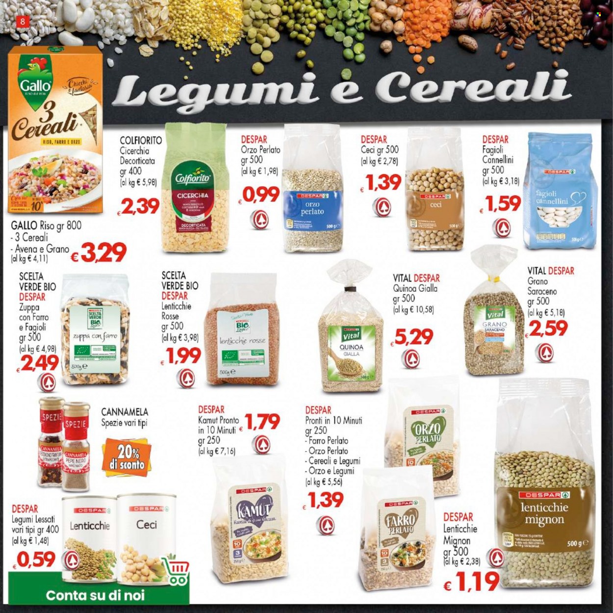 Volantino Despar - 12/10/2023 - 25/10/2023. Pagina 8