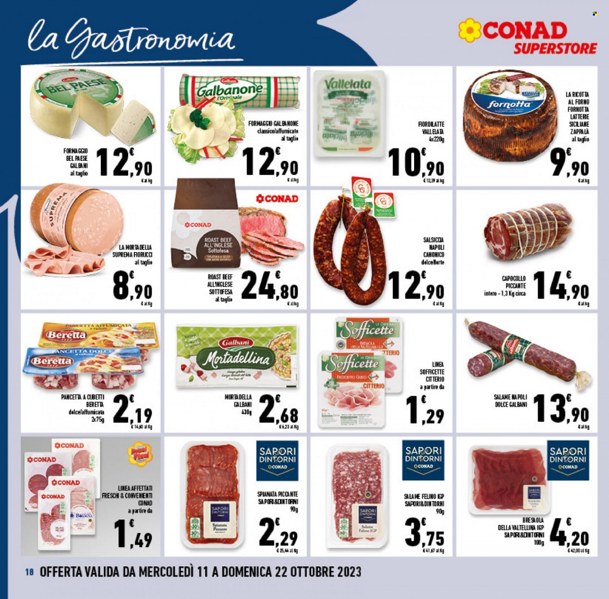 Volantino Conad Superstore - 11/10/2023 - 24/10/2023. Pagina 18