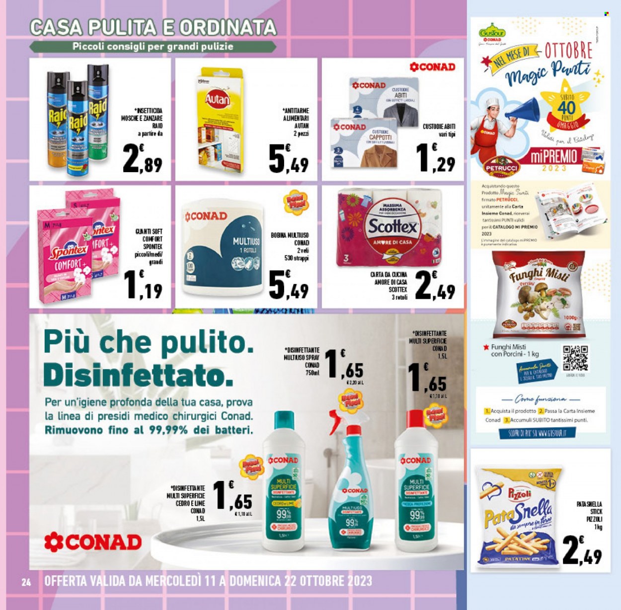 Volantino Conad Superstore - 11/10/2023 - 24/10/2023. Pagina 24