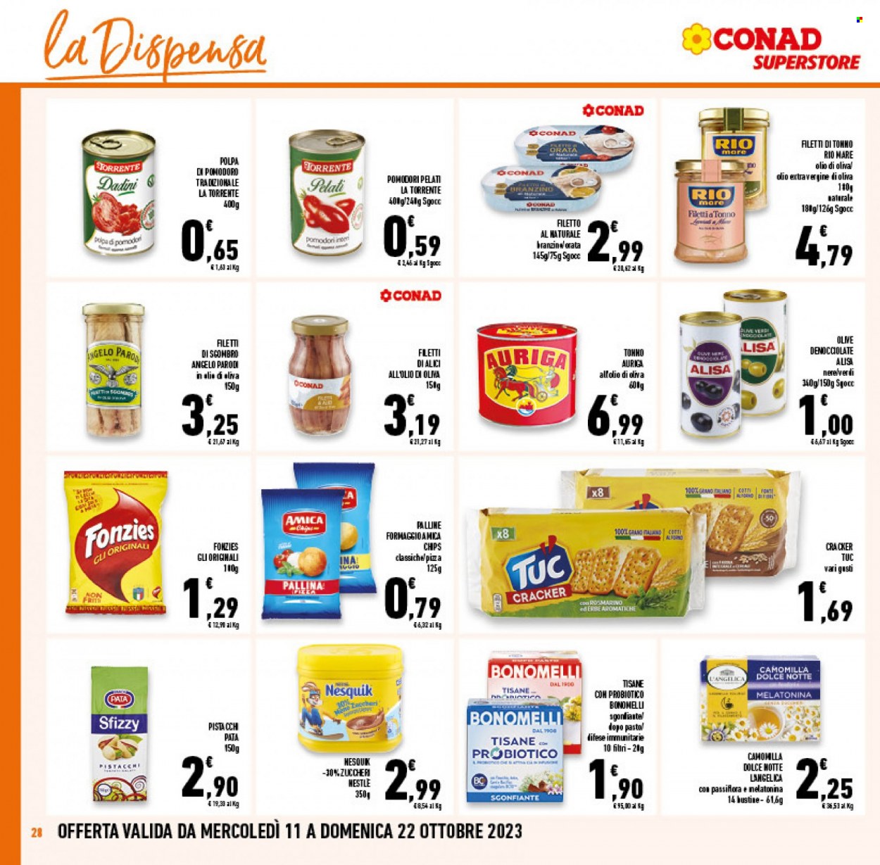 Volantino Conad Superstore - 11/10/2023 - 24/10/2023. Pagina 28
