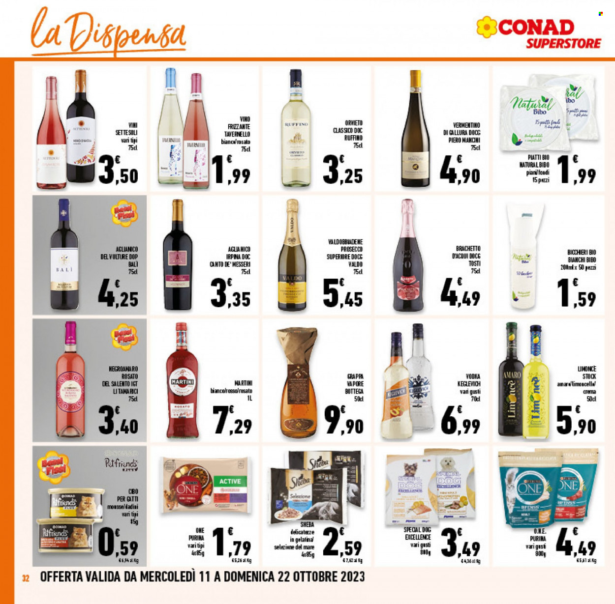 Volantino Conad Superstore - 11/10/2023 - 24/10/2023. Pagina 32