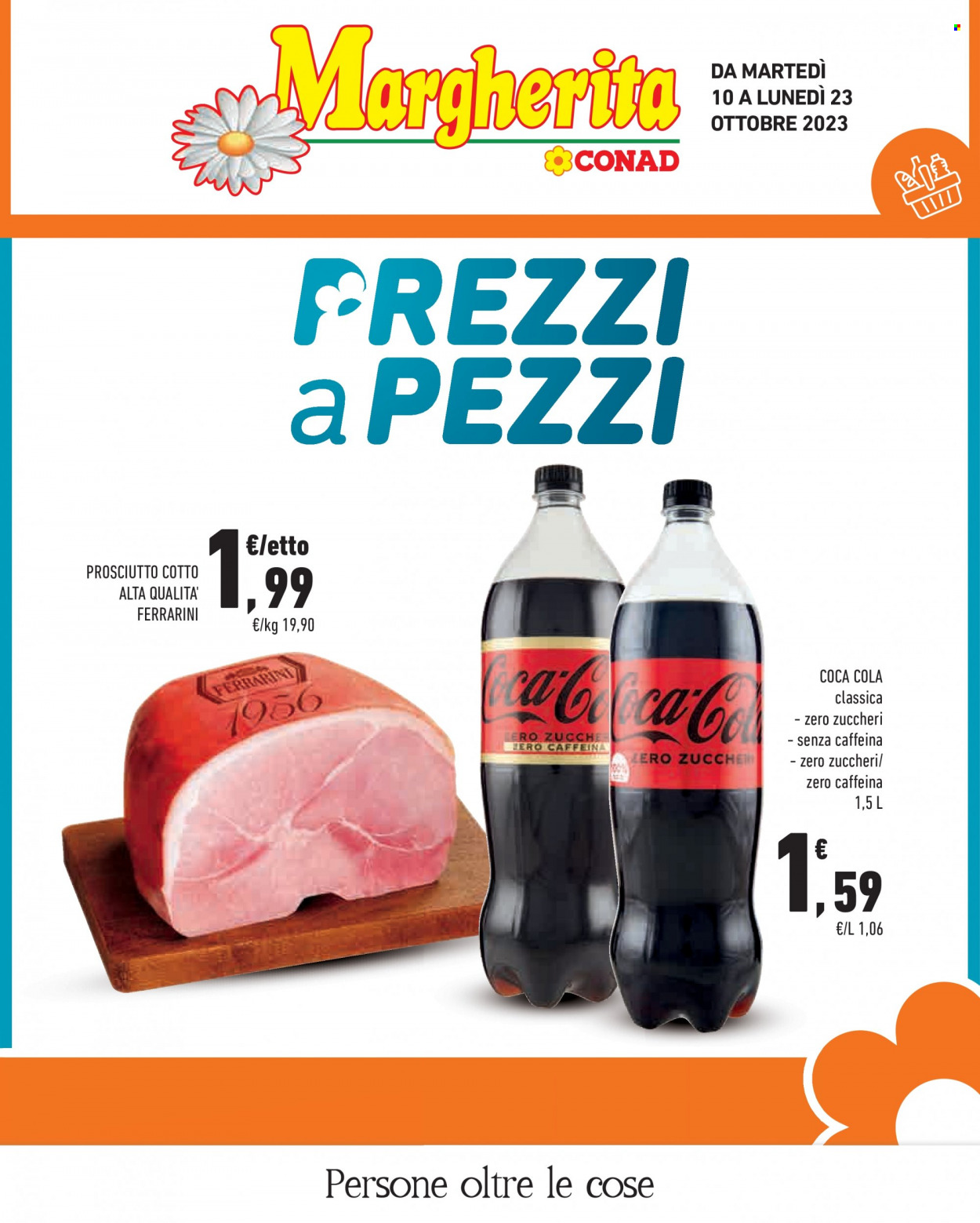 Leták Margherita Conad - 10.10.2023 - 23.10.2023. Strana 1