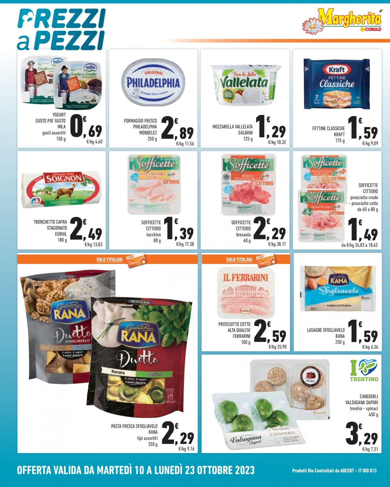 Volantino Margherita Conad - 10/10/2023 - 23/10/2023. Pagina 8