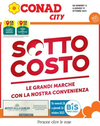 Volantino Conad City - 13/10/2023 - 19/10/2023.