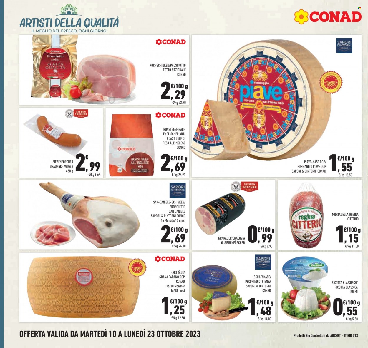 Volantino Conad - 10/10/2023 - 23/10/2023. Pagina 8