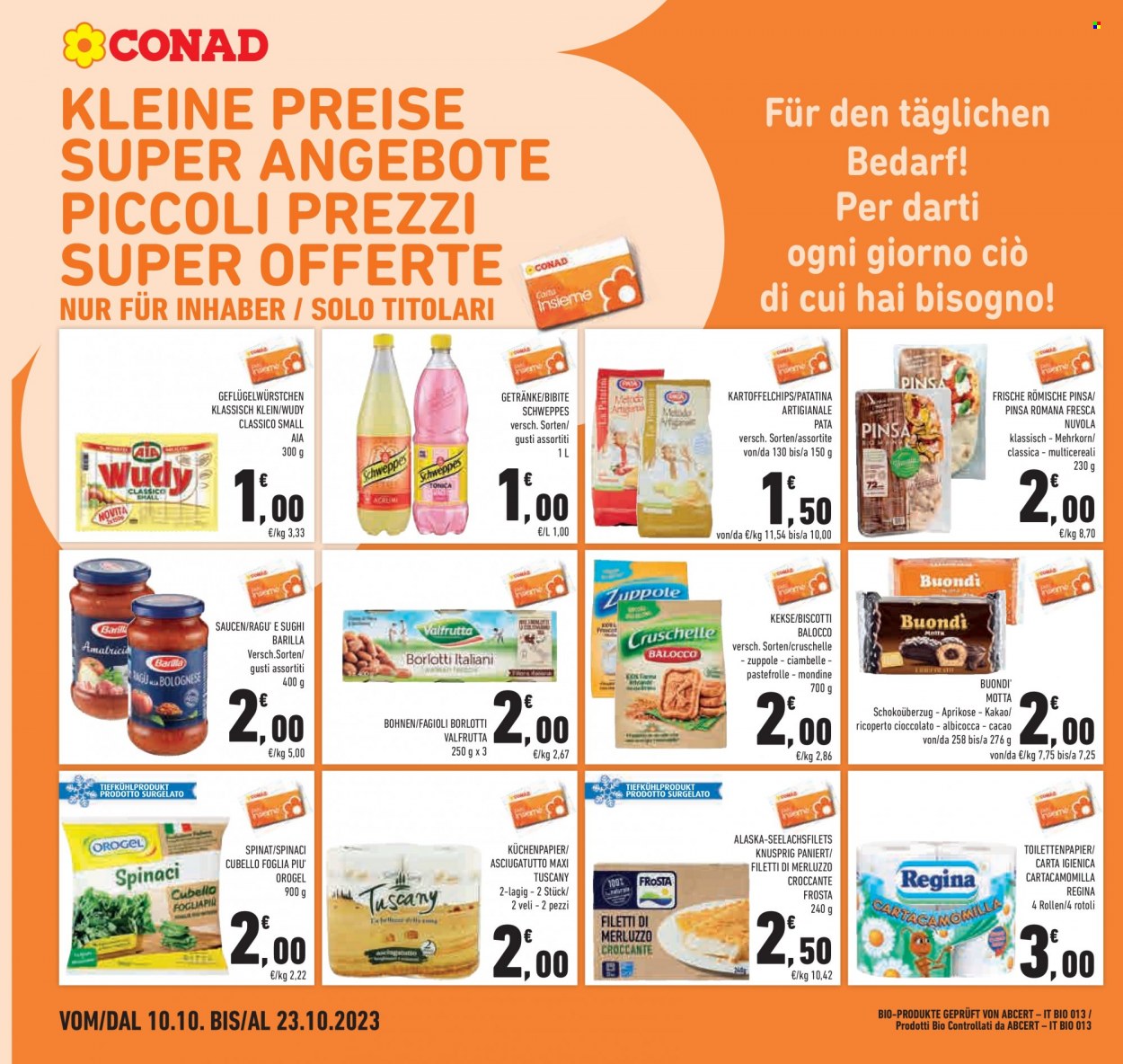 Volantino Conad - 10/10/2023 - 23/10/2023. Pagina 10